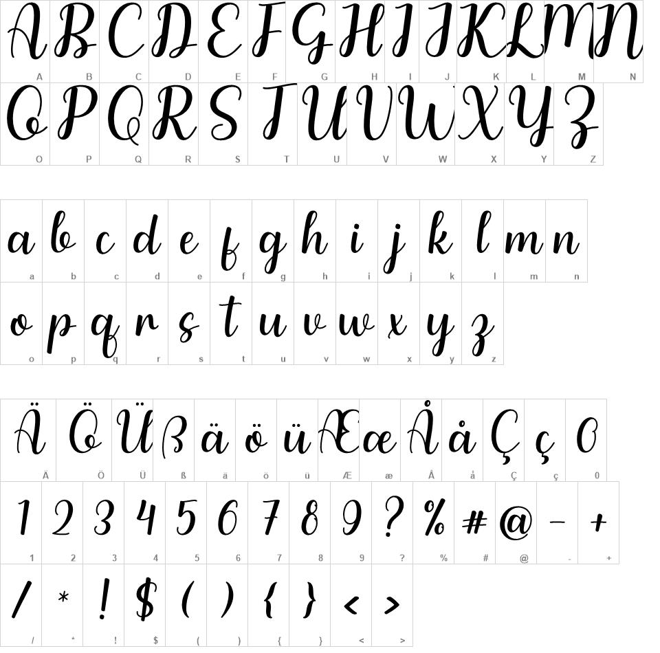 Aliyah font