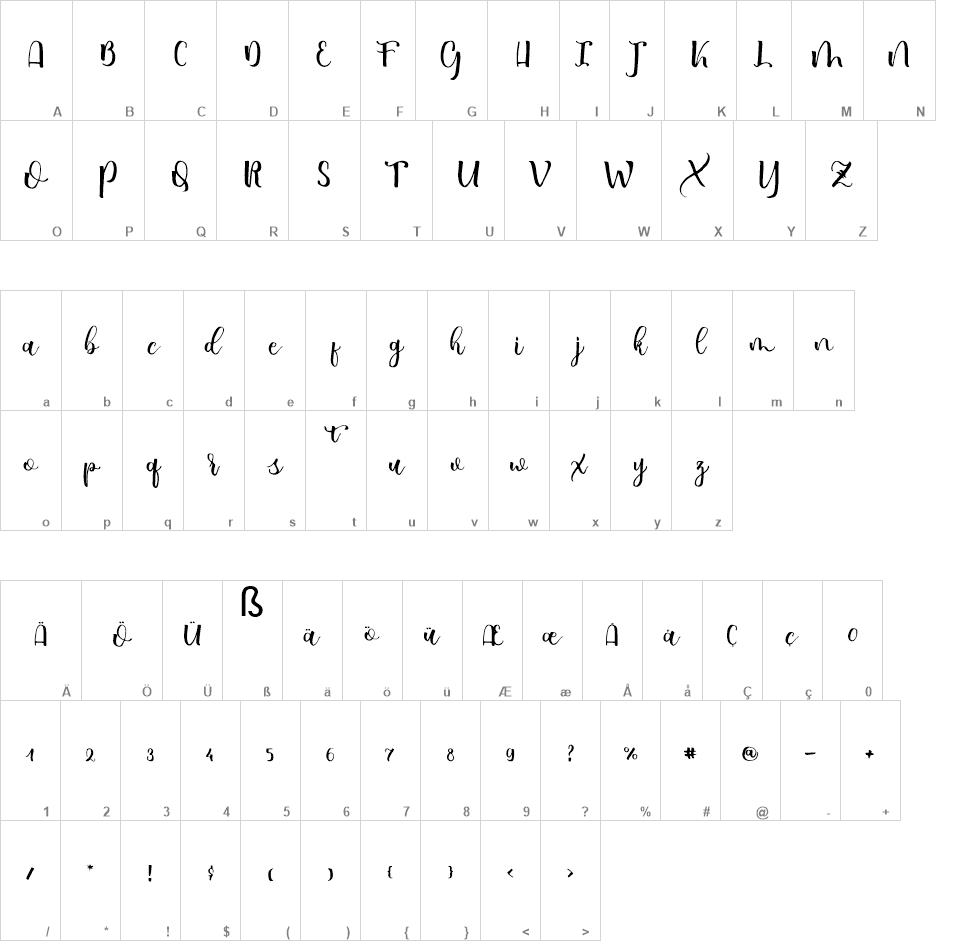 Allicia font