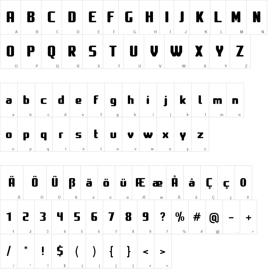 Amusette font