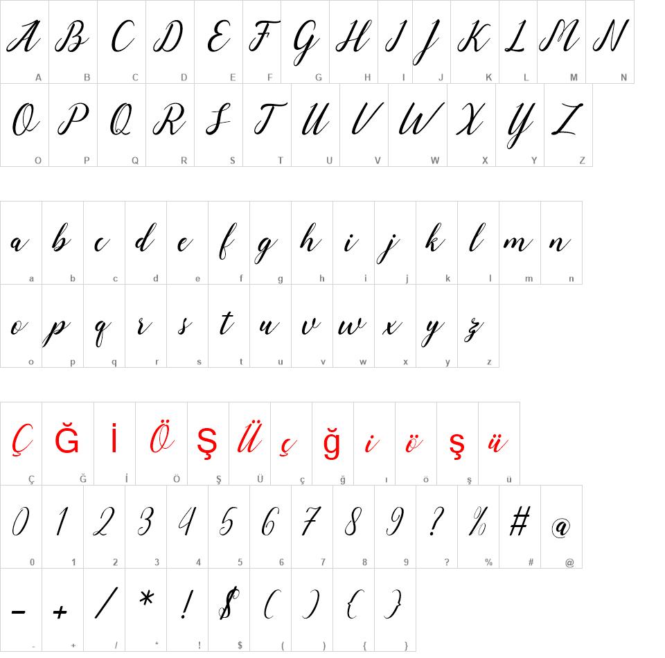 Angeline font