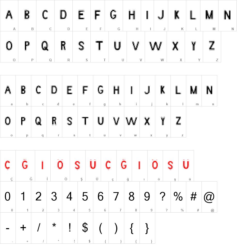 Angstrom font