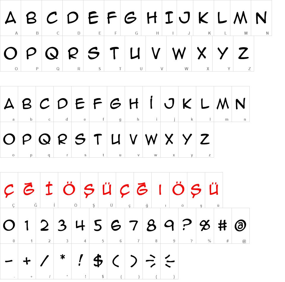 Anime Ace  BB font - Anime Ace  BB font download