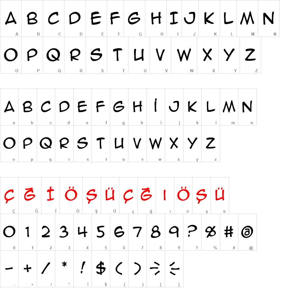 Anime Ace 2.0 BB font