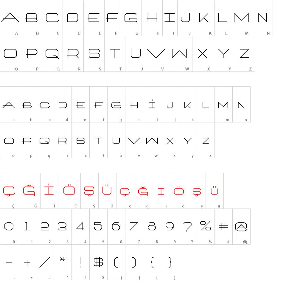 Architext font