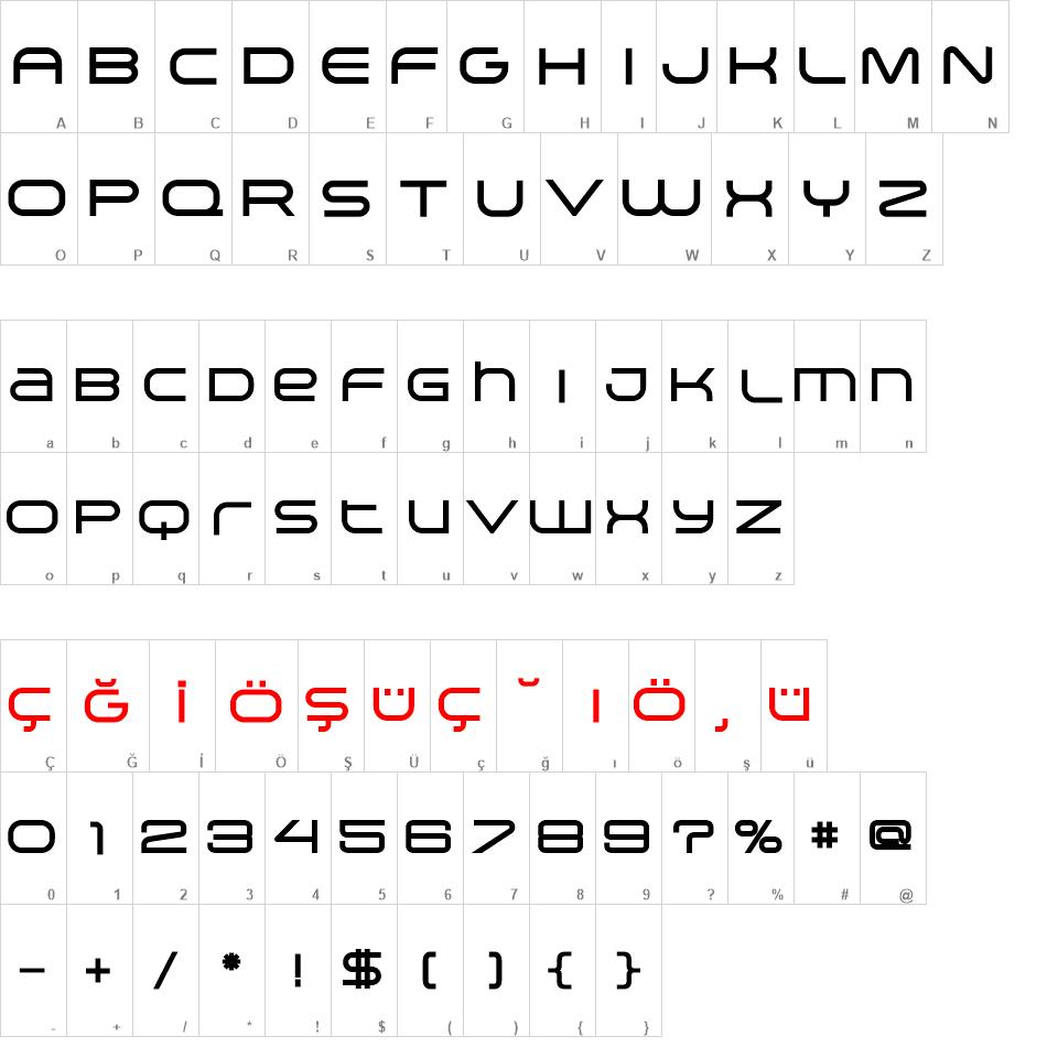 Arkitech Font Ailesi font