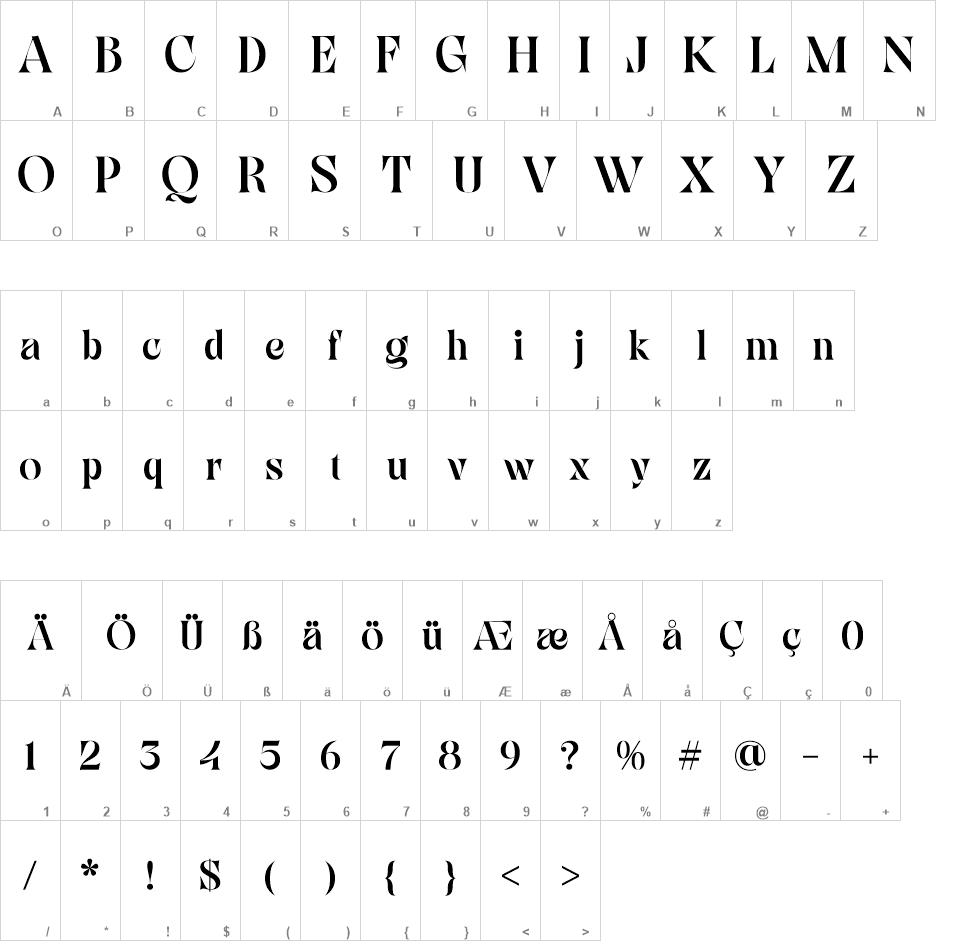 Aventi font