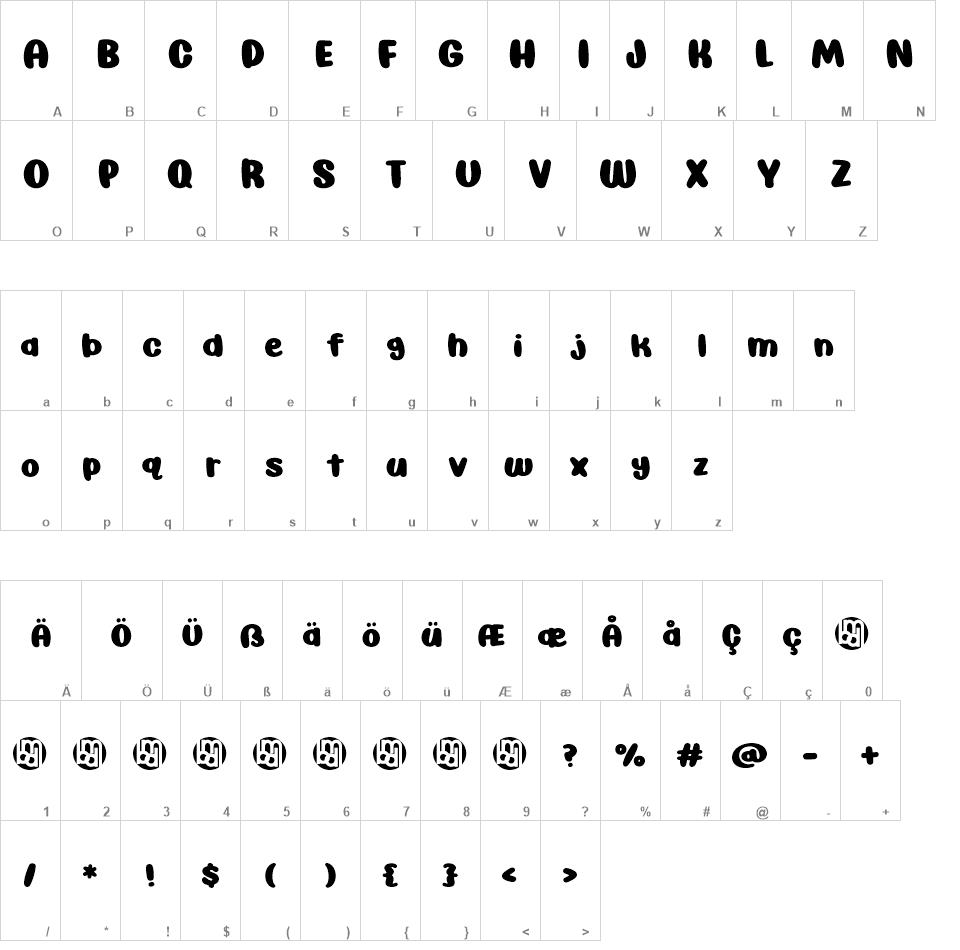 Awesome Possum font