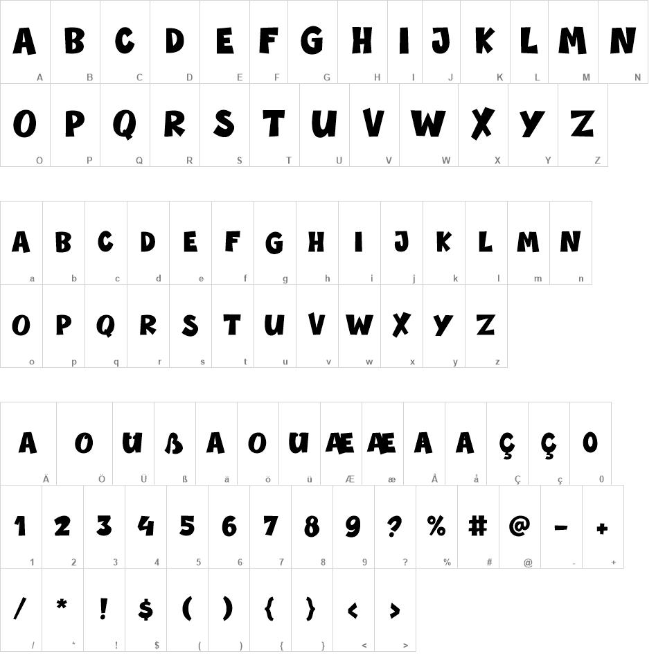 Bagonk font