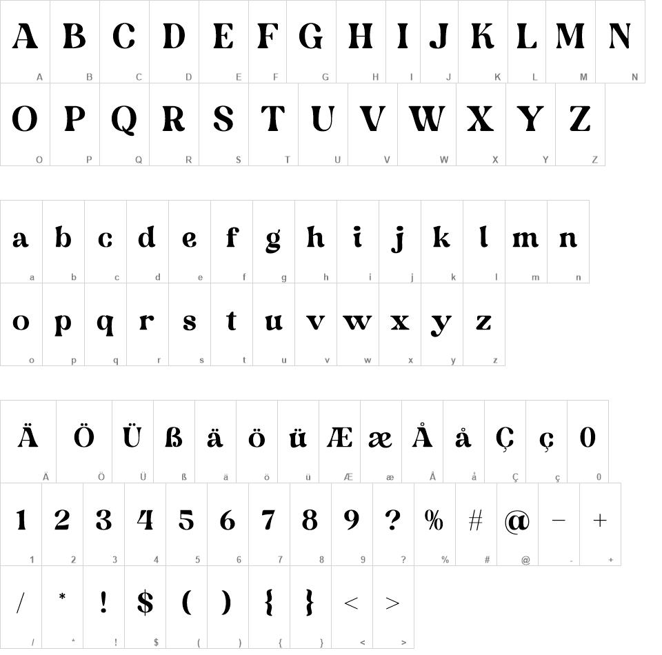 Bagrile font