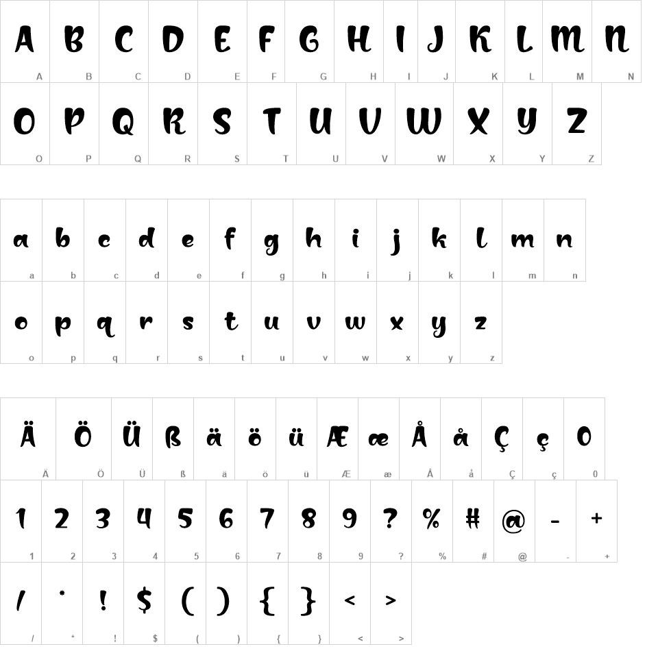 Baligle font