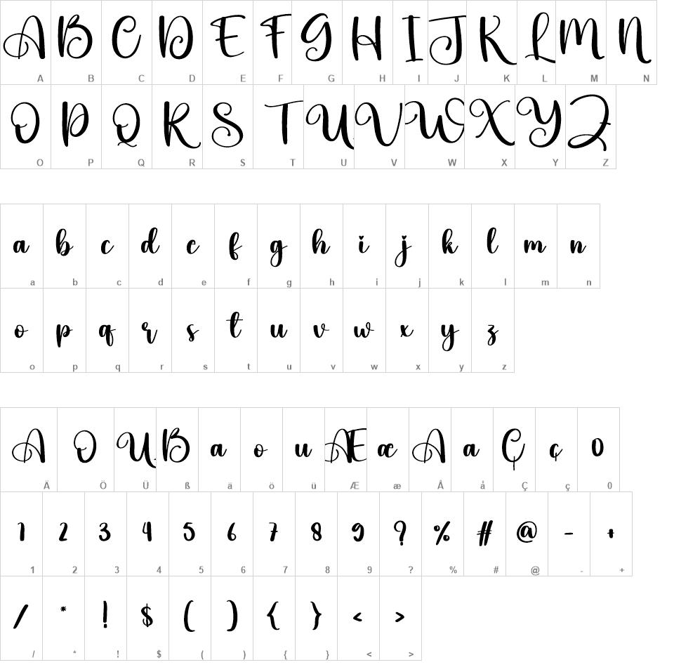 Beautiful Butterfly font