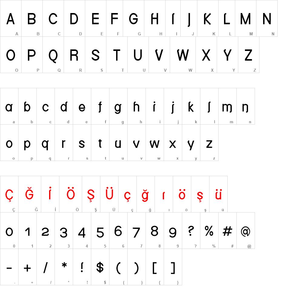 Bedizen font