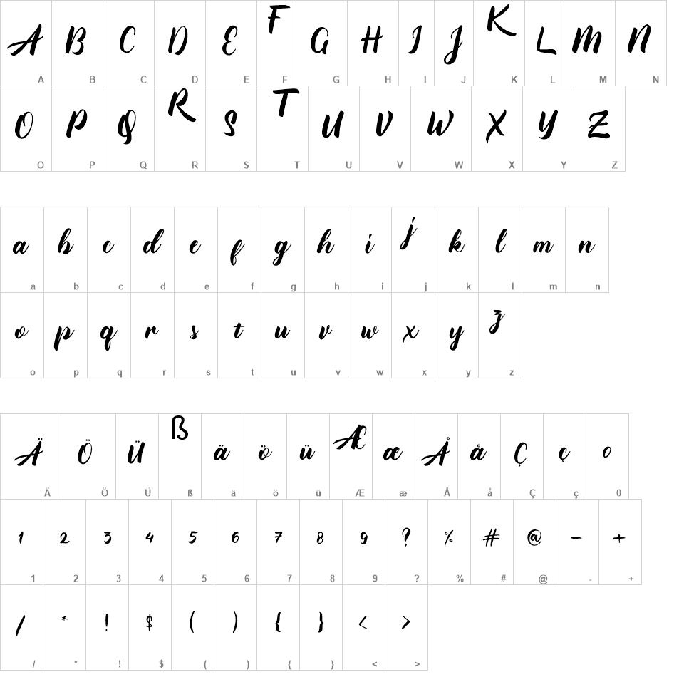 Bellugra font