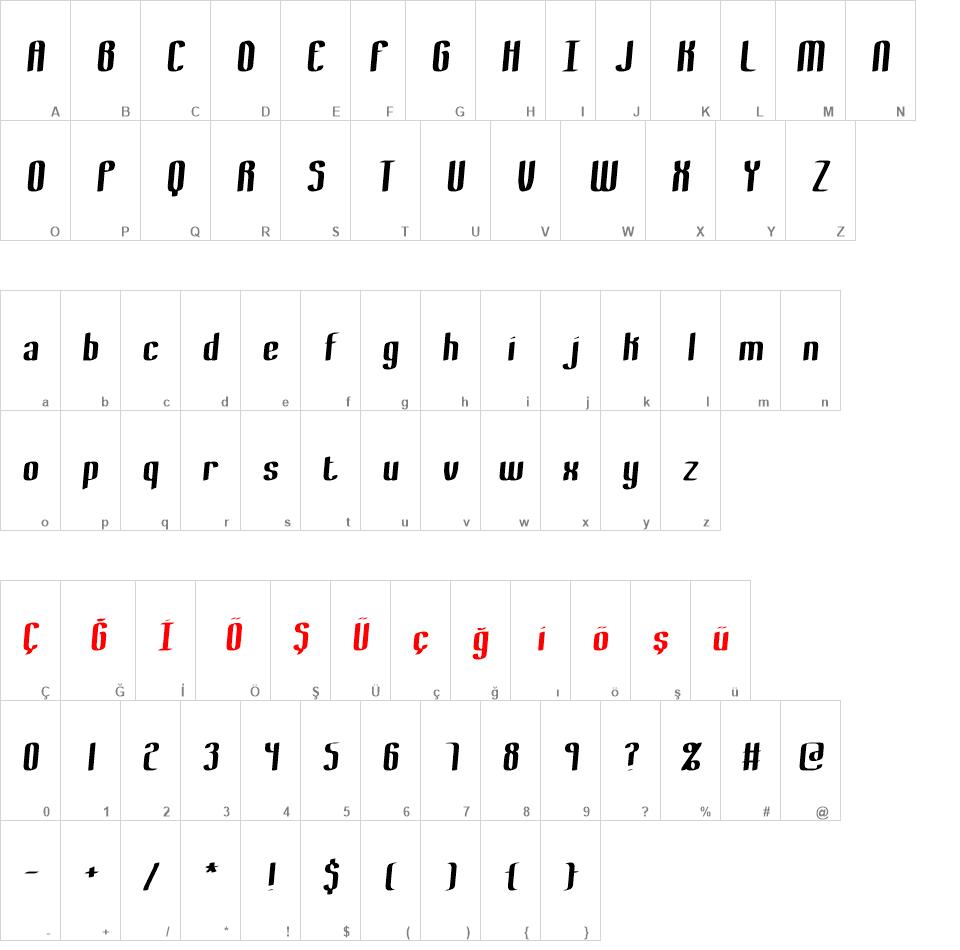 Bewilder Thick BRK font