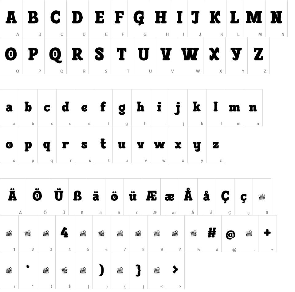 BLEQCKI Trial font