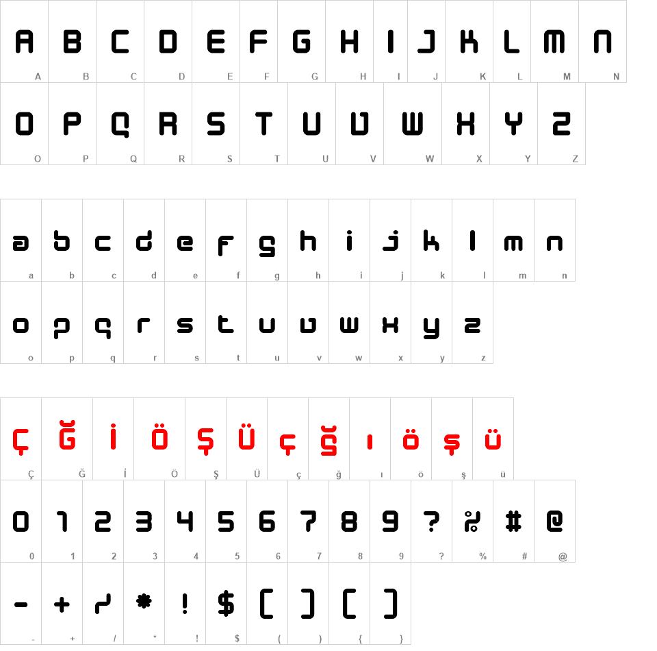 Blok font