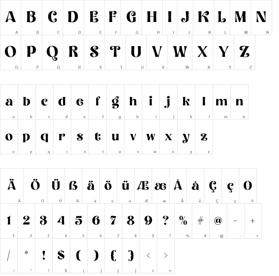 Bonello font