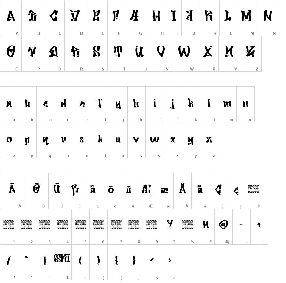 Bosskids font