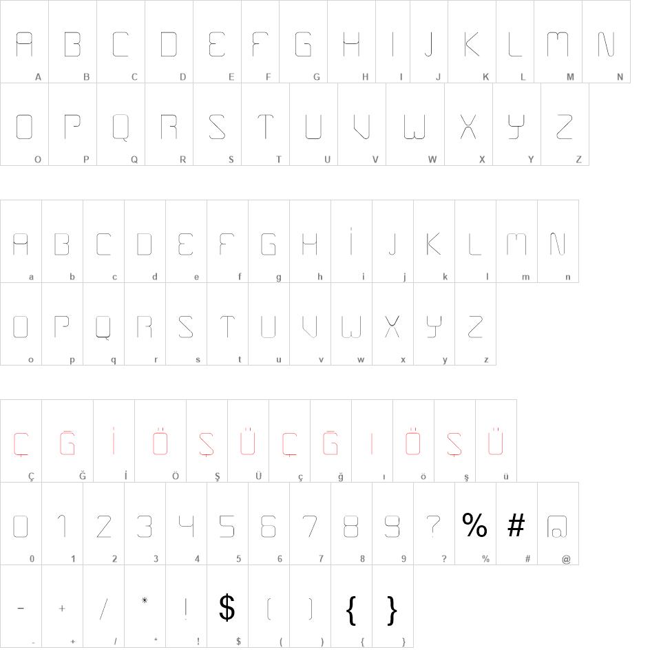 Boulder font