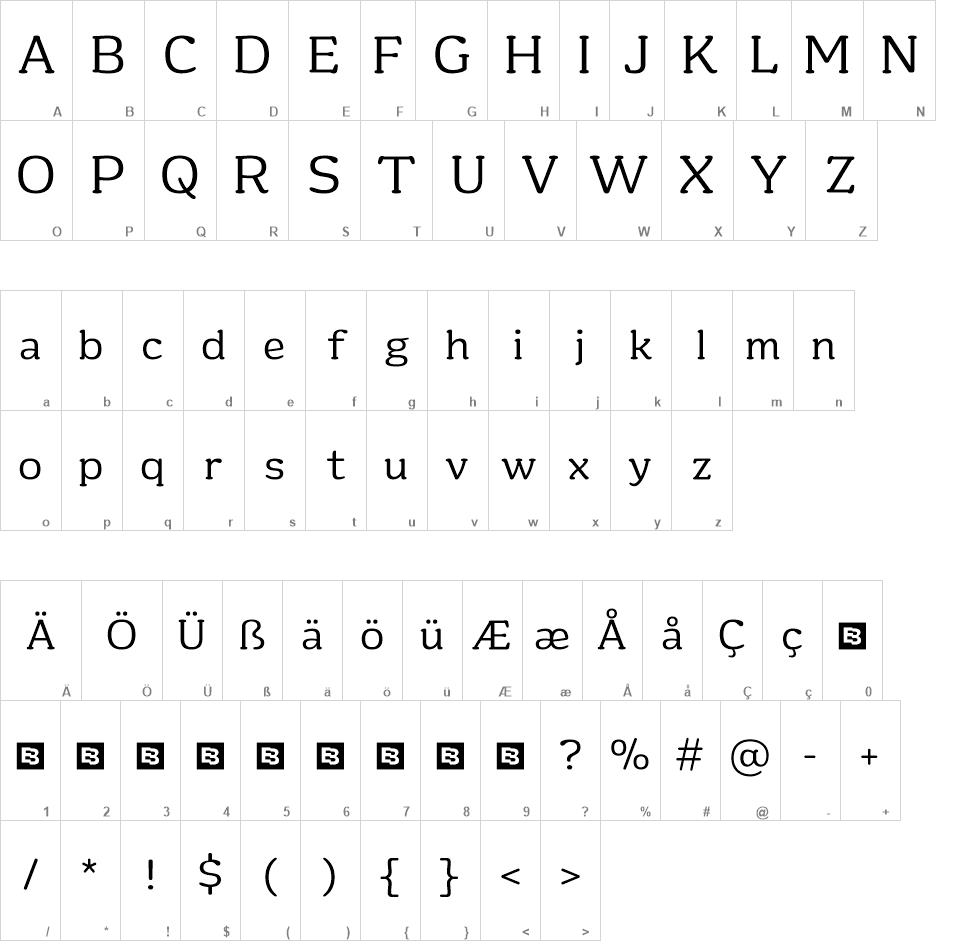 Brandier font