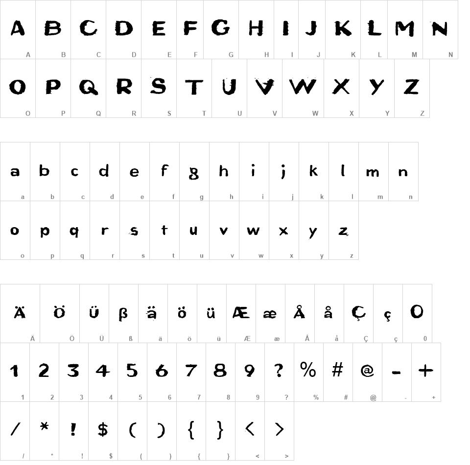 Bruta font