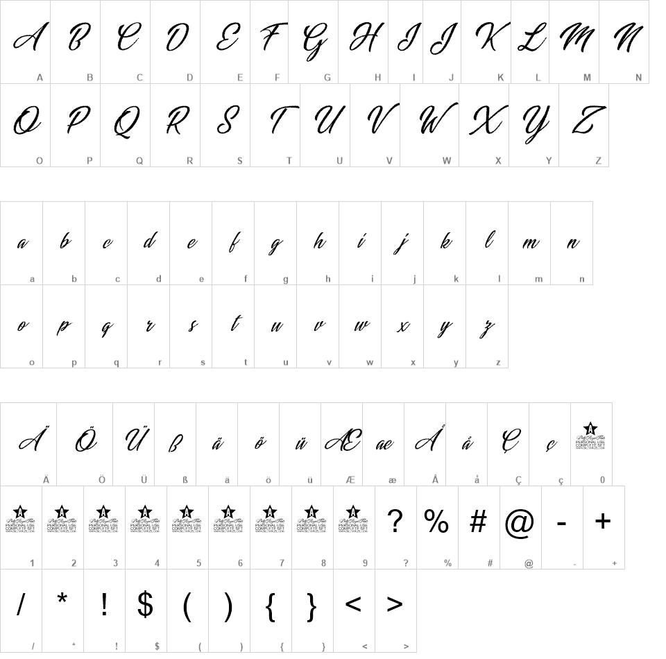 Cacilds font