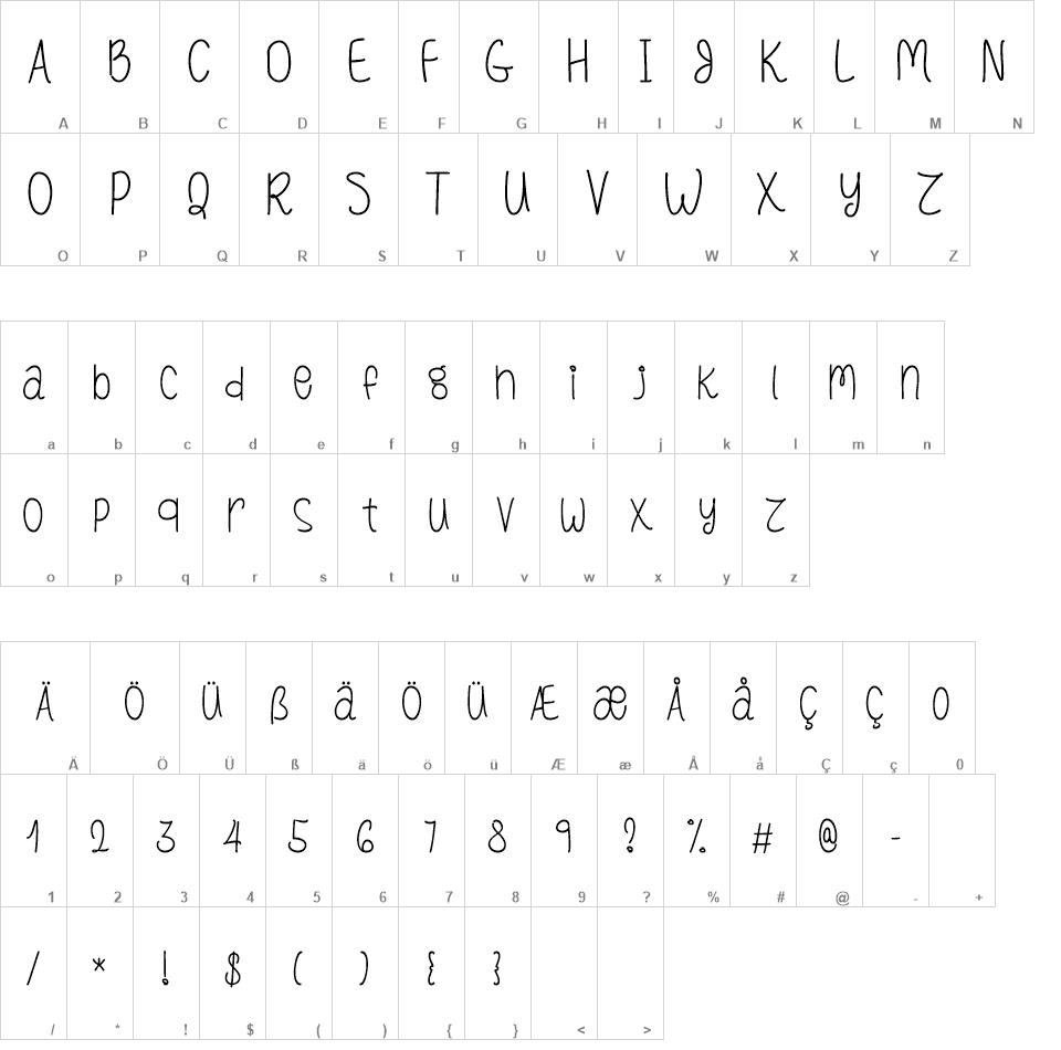 Cactus Hugs font