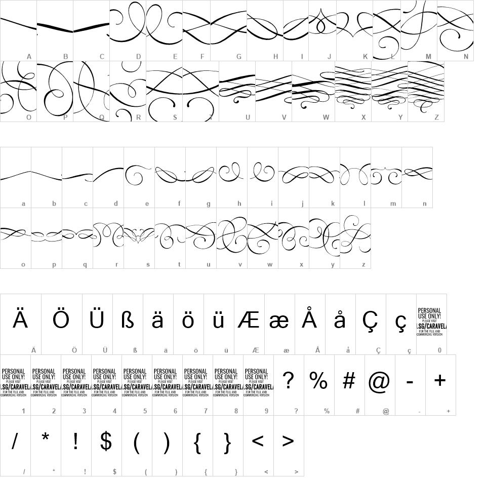 Caravela font