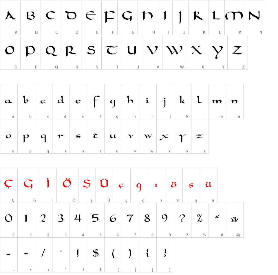 Carolingia font