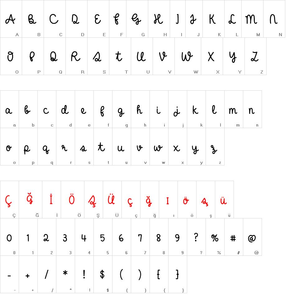 Charleeboots font