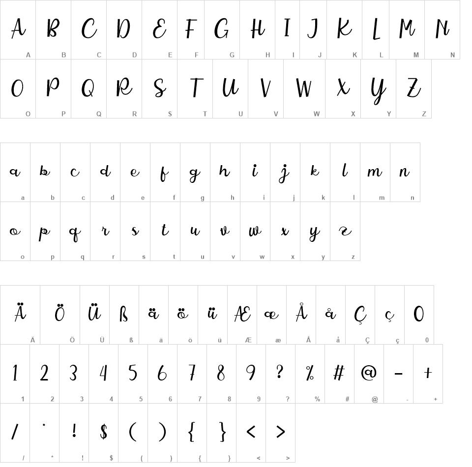 Charlotte Hasanah font