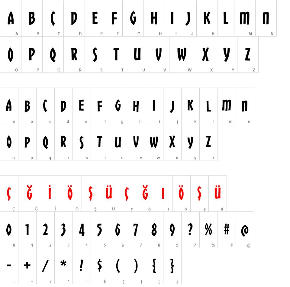 Chickweed Titling font