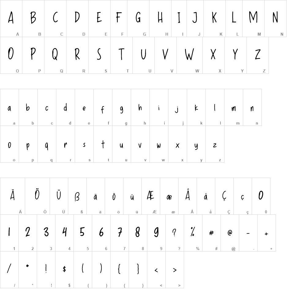 Children Book Kids font