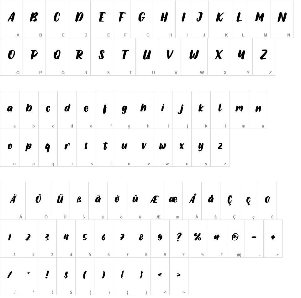 Citatlys font