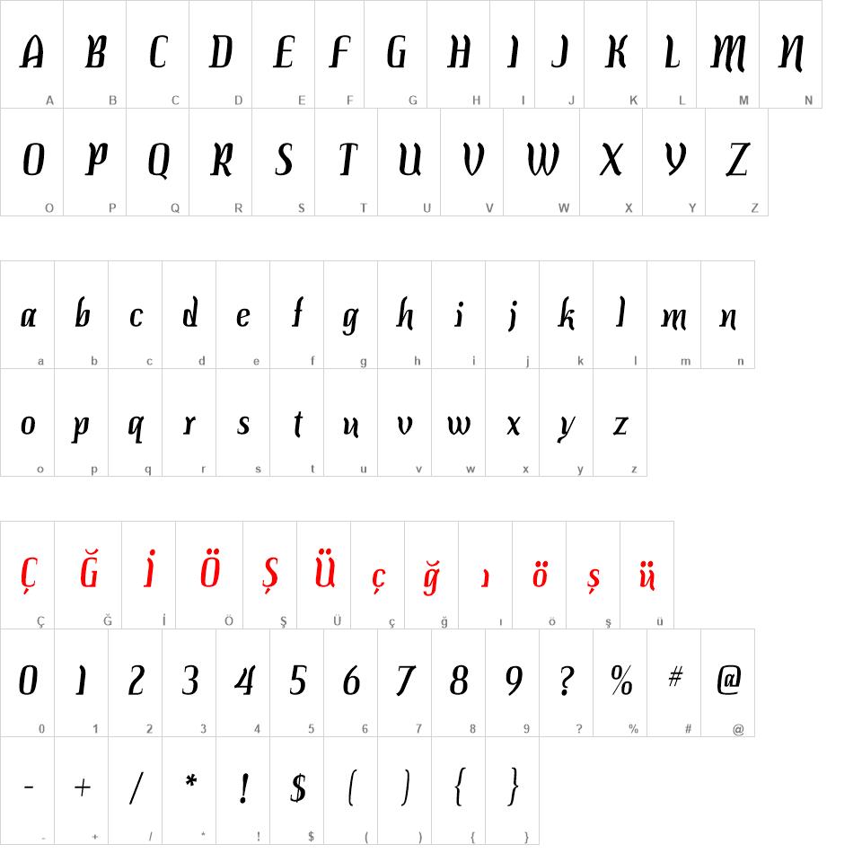 Colourbars Font font
