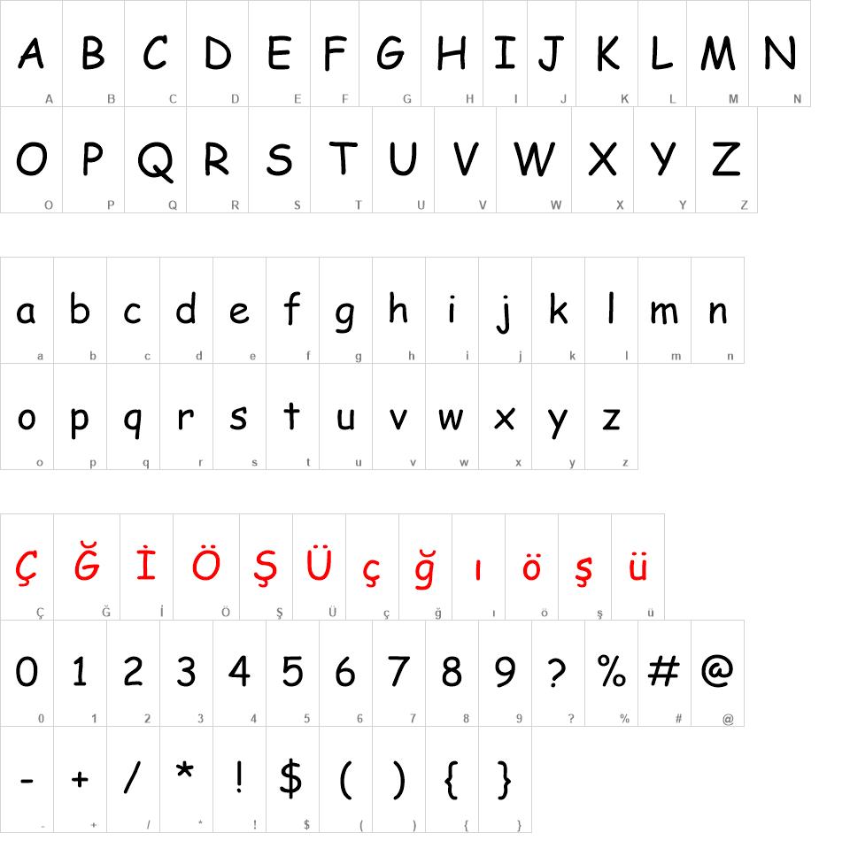 Comic Sans MS font