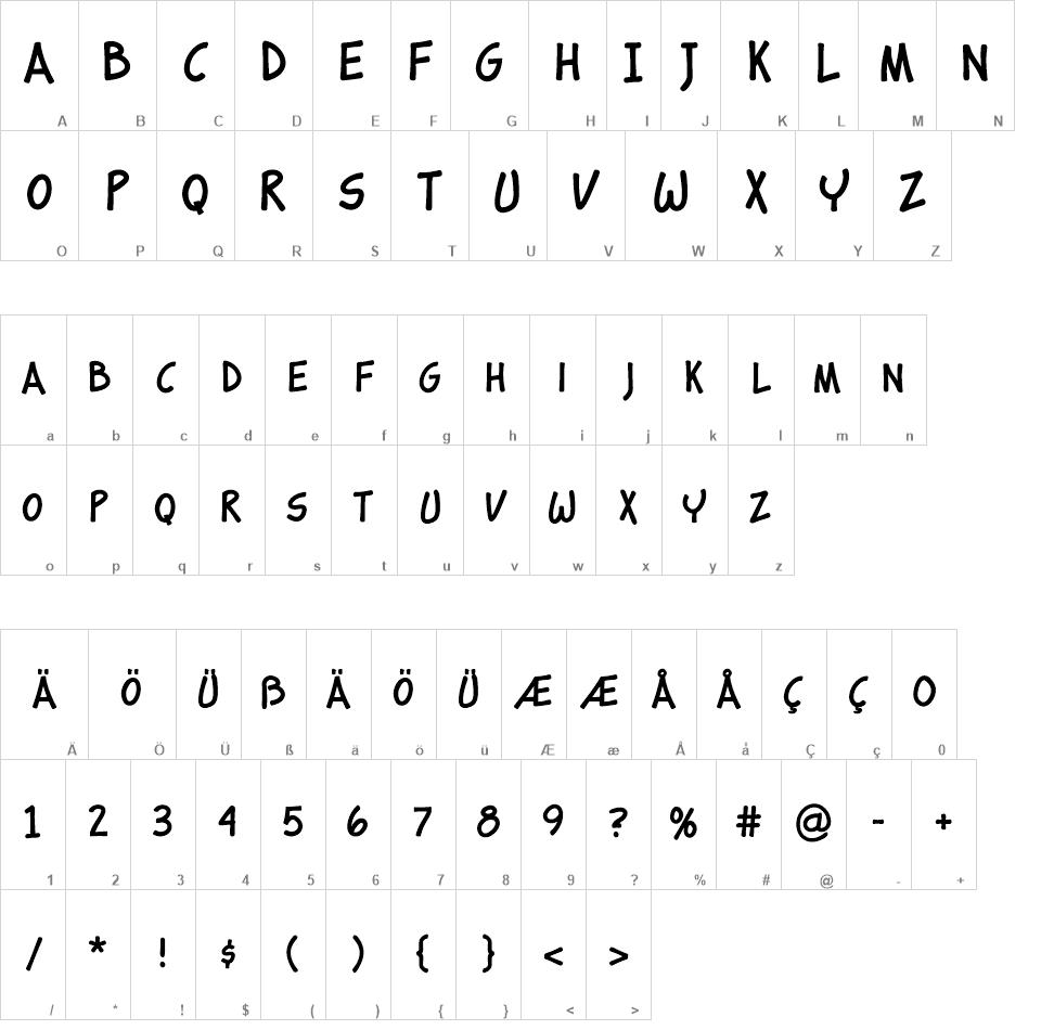 Comico font