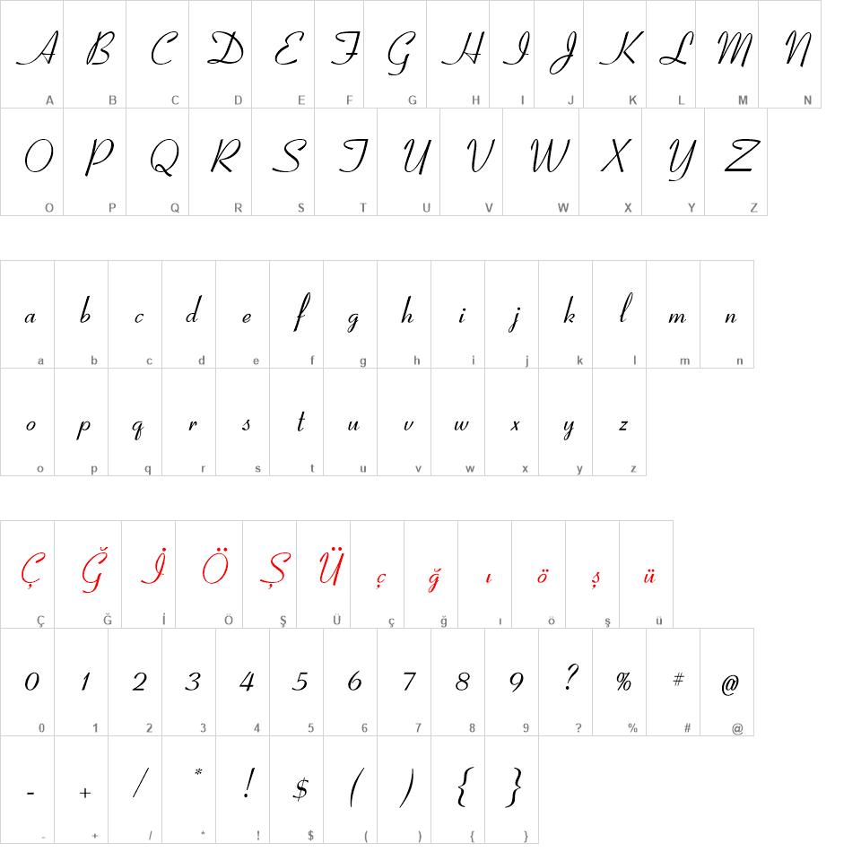 Coronet font
