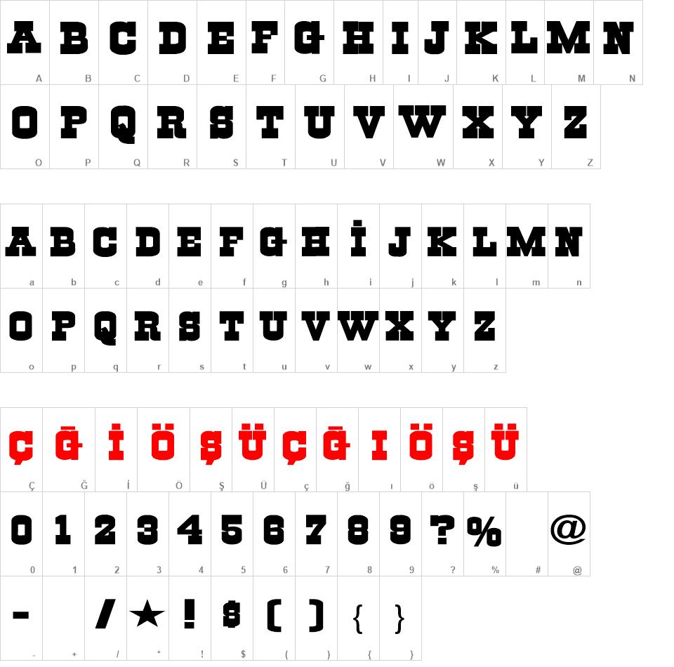 Cowboys font