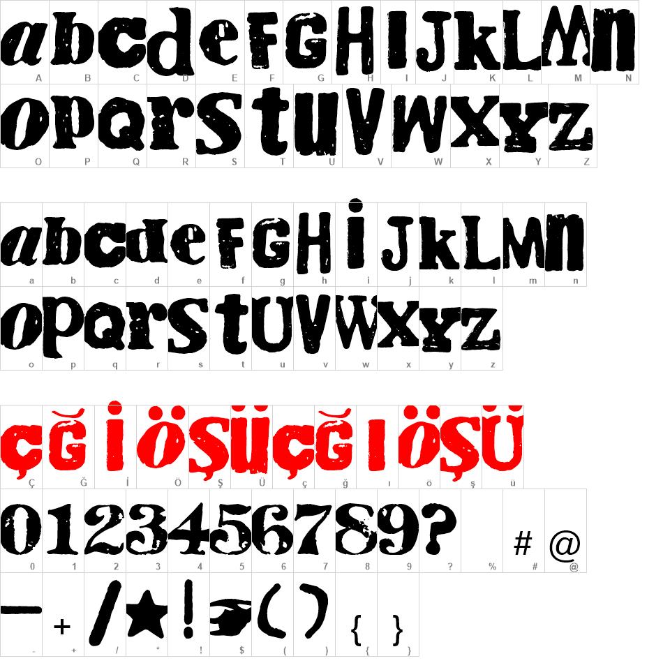 Cry Kitty font