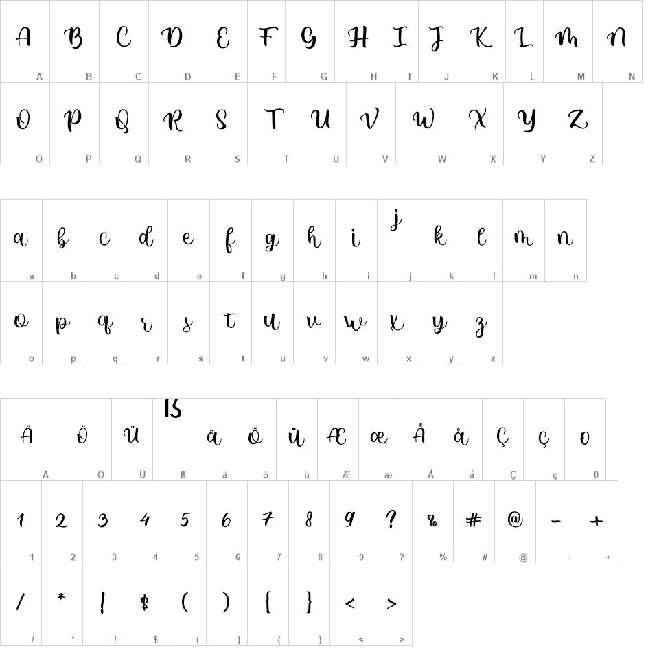 Daylena font