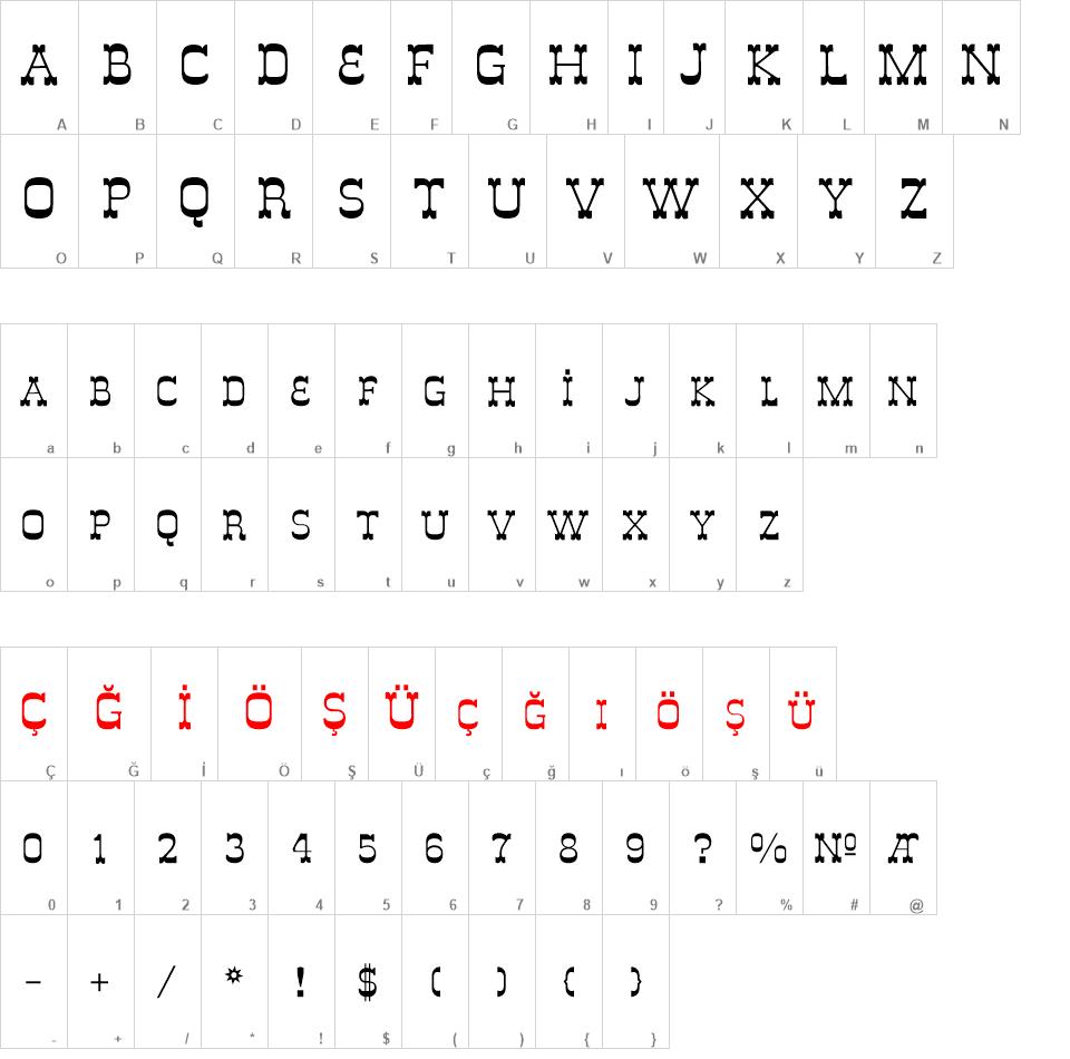 DeLouisvilleSmallCaps font