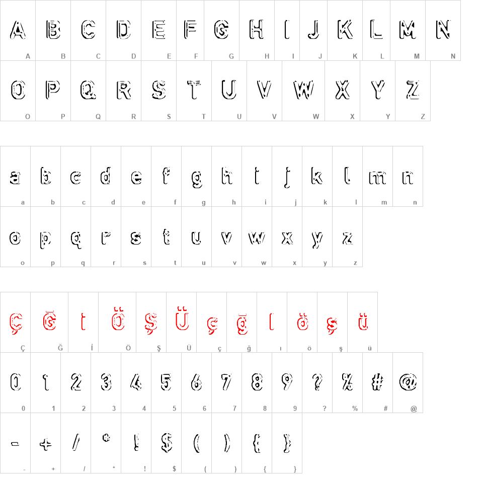 defora font