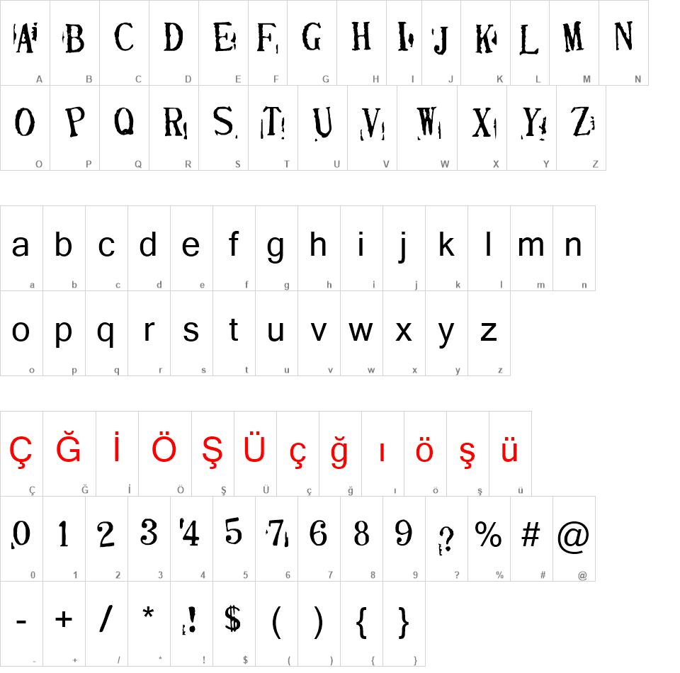 Depressionist  font