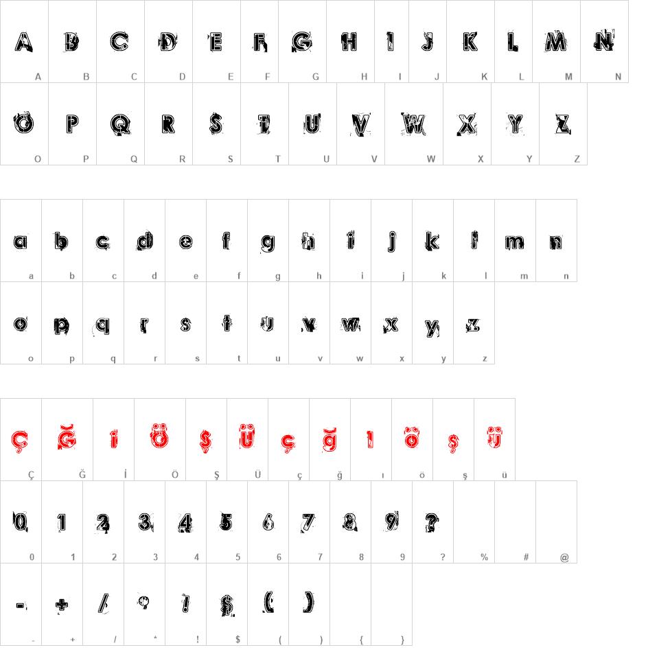 Desperado! font