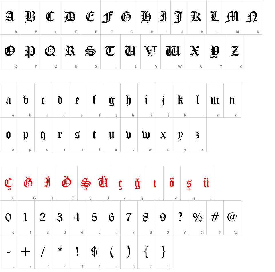 Diploma font