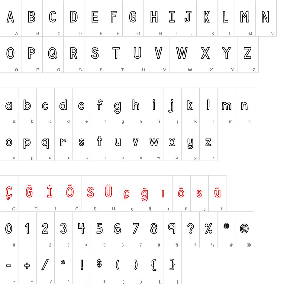 DJB Speak Out font