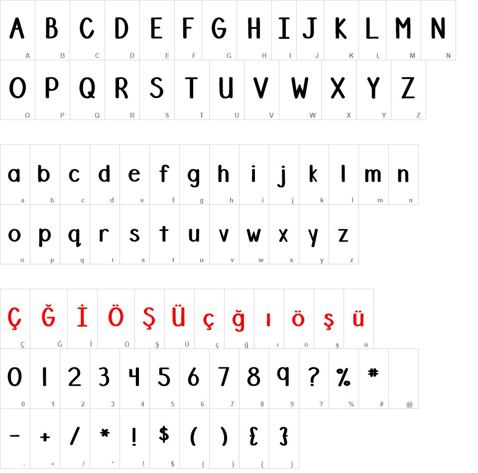 DJB Stinky Marker font