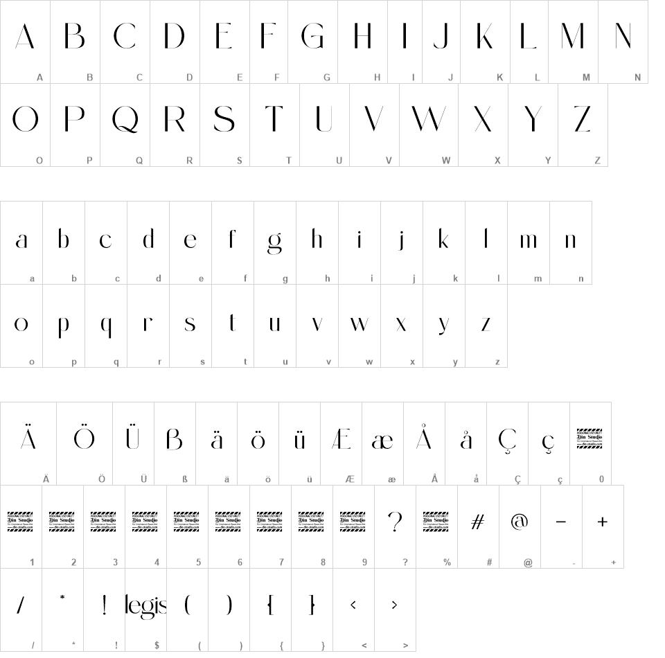 Elegist font