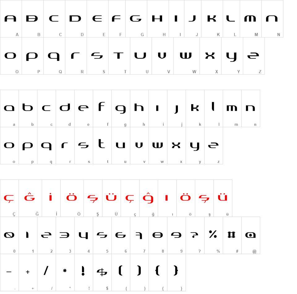 elips font